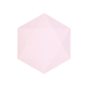 Borden Hexagon Groot Roze 