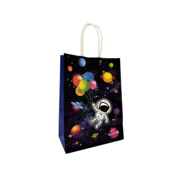 Cadeautasjes Space - 6 stuks 