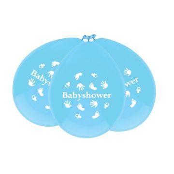 Ballon 'Babyshower' Blauw