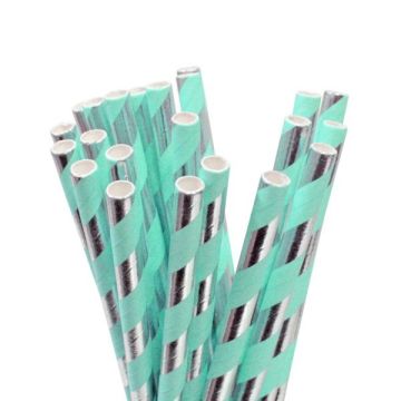 Rietje 'SilverGloss' Blauw