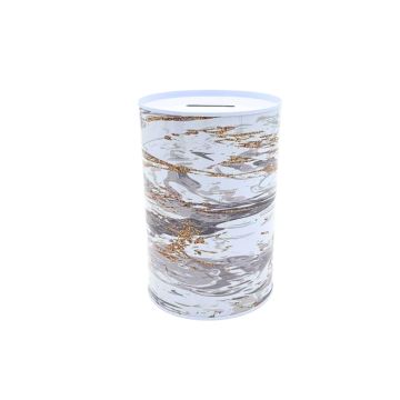 Spaarpot Marmer Grijs (10x15cm) 