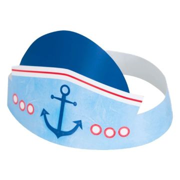 Feesthoedje 1st Birthday Matroos (6st)