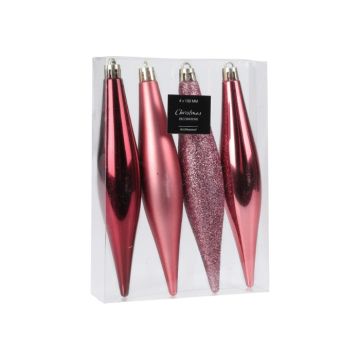 Hangdeco IJspegels Rood