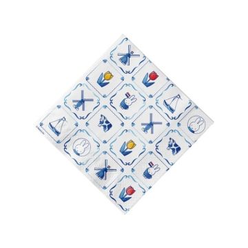 Servetten Nijntje Delfts Blauw