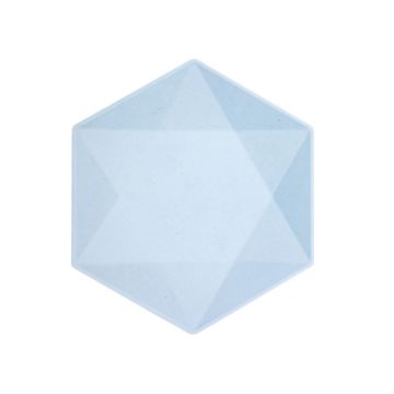 Borden Hexagon Groot Blauw 