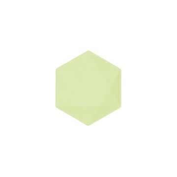 Bordjes Hexagon Klein Groen 