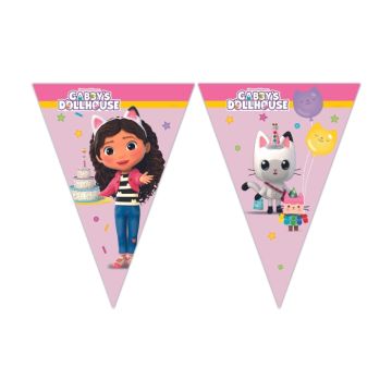Papieren vlaggenlijn Gabby's Poppenhuis