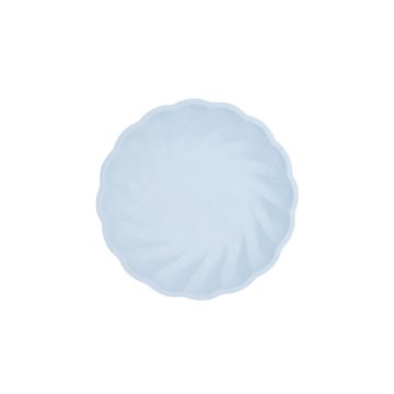 Bordjes Bloem Blauw 18,8cm 