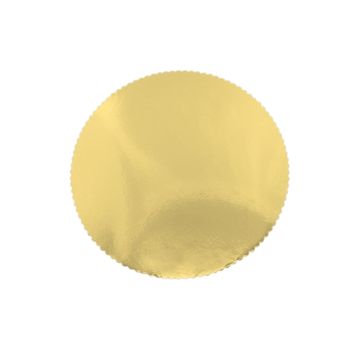 Taartkarton Ø20cm Goud (5st)