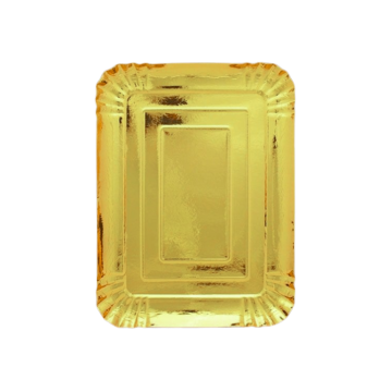 Kartonnen Dienblad Metallic Goud - 30x40cm