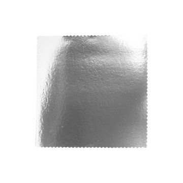 Taartkarton 40x40cm Zilver