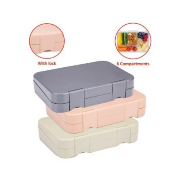 Alpina lunchbox met vakjes 