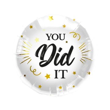 Folieballon You Did It (45cm) 