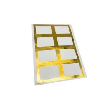 Zelfklevende Etiketten Goud