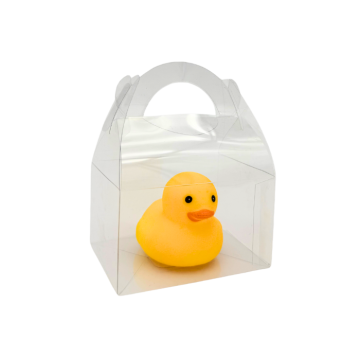 Transparant PVC Vouwdoosje - 8x6cm - Set van 12