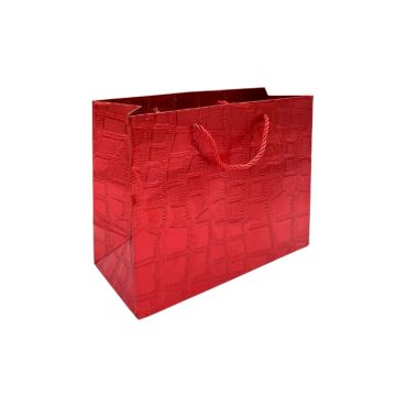 Cadeautas Metallic Rood Klein - Breng Flair naar Elk Geschenk