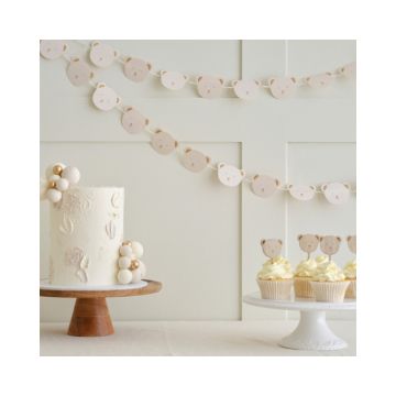 Papieren Slinger Teddy Beer Ginger Ray (3m) 