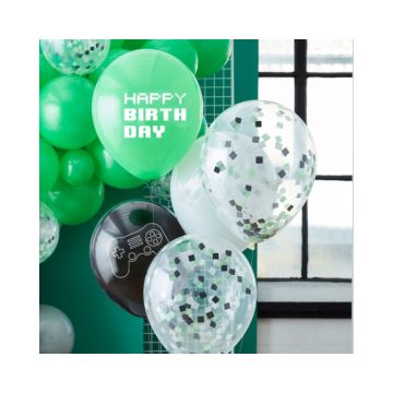 Ballonnen Happy Birthday Game On Ginger Ray (5st)