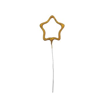 Ster Sparkler Goud 14cm