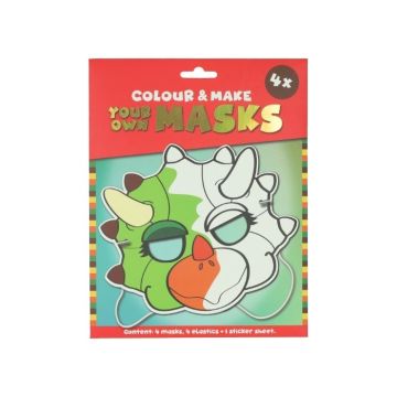 Kleur je eigen masker Leeuw