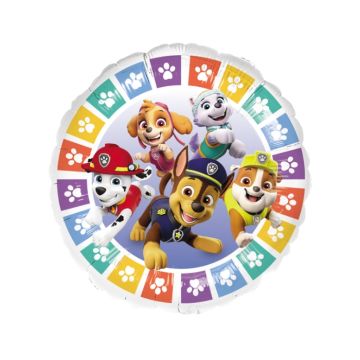 Folieballon Paw Patrol Pastel (43cm) 