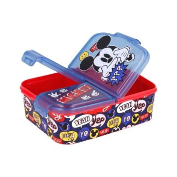 Mickey Mouse Broodtrommel 3-Vaks 