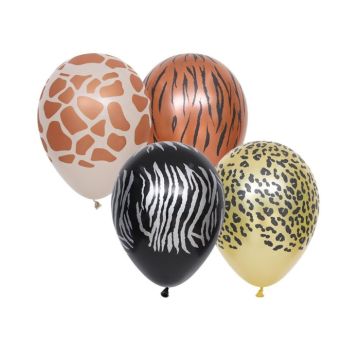 Ballonnen Dieren Safari (12st)