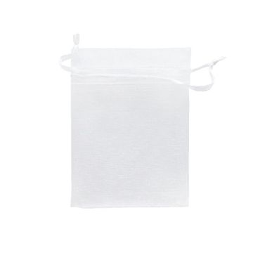 Organzazak M 9x13cm Wit (12st)