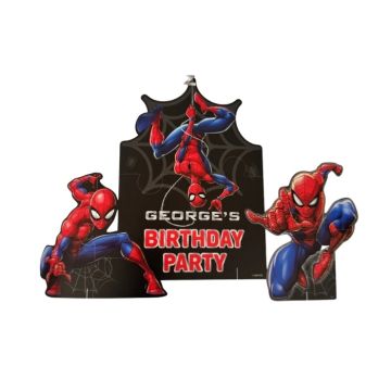 Spider-Man Personaliseerbaar Bord