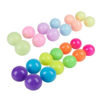 Mini Squish Ballen - 3,5cm - 12 stuks 