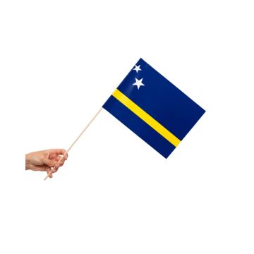 Zwaaivlaggetjes Curaçao 20x30cm (10st) 