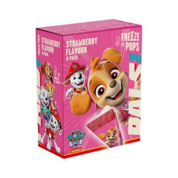 Freeze Pops Aardbei Paw Patrol 62ml (8st) 