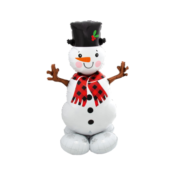 AirLoonz Folieballon Sneeuwpop (88x139cm)
