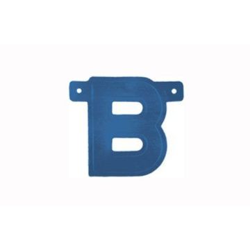 Letterslinger B Blauw
