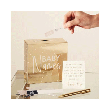 * Baby Namen Box Ginger Ray 