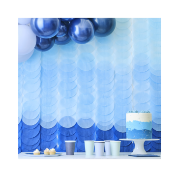 Backdrop Disc Blauw Ombre Ginger Ray 