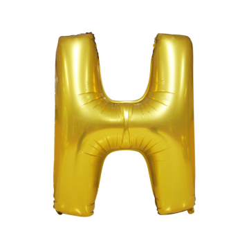 Folie Ballon H Goud 40cm