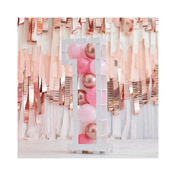 Ballonnen Mozaïek Standaard Cijfer 1 Ginger Ray 