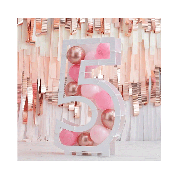 Ballonnen Mozaïek Standaard Cijfer 5 Ginger Ray 