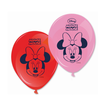 Ballonnen Minnie Mouse (8st)