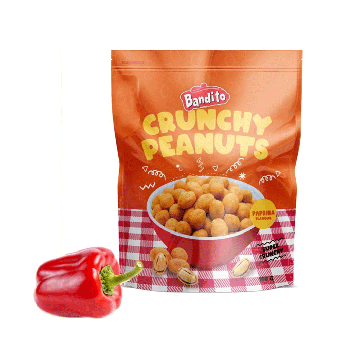 Bandito Crunchy Peanuts Paprika 100gr