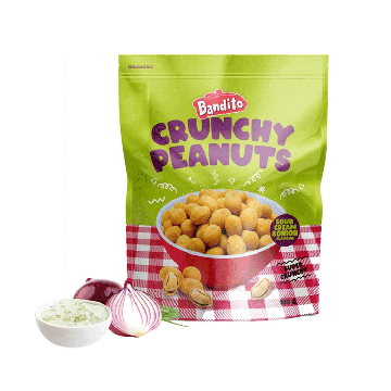 Bandito Crunchy Peanuts Sour Cream & Onion 100gr