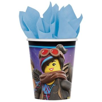 Lego Movie 2 Kartonnen Bekertjes (8st)