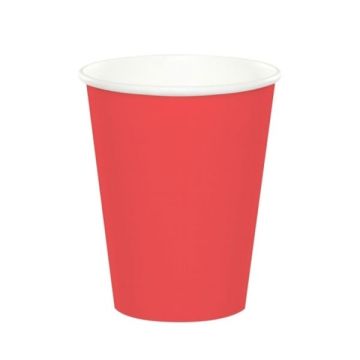 Kartonnen Beker Rood