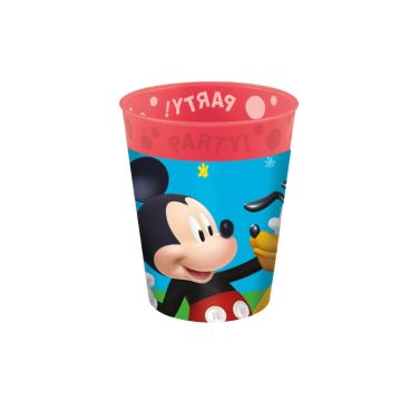 Herbruikbare Mickey Mouse Bekers – 4 stuks van 250ml
