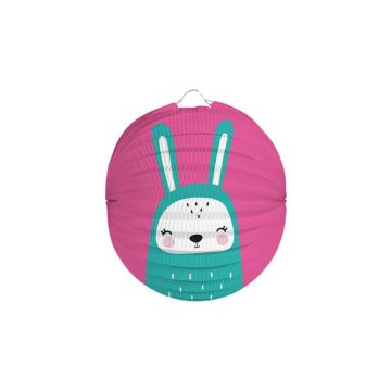 Bol Lampion Konijn 22cm 