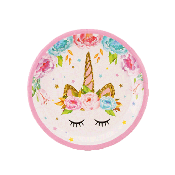 Bordjes Unicorn Wimpers - 8 stuks 