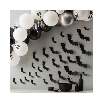 Muurdecoratie Vleermuis Ginger Ray (30st) 