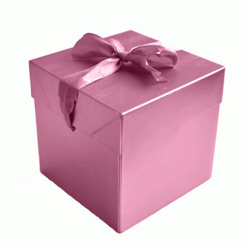 Cadeaudoos Roze (10x10x10cm)