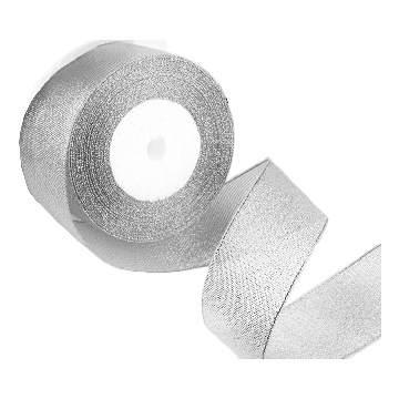 Cadeaulint Zilver - 4cm x 22,8m - 1 rol